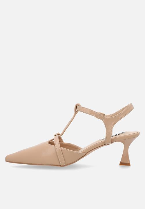Madison® - Nadia closed toe ankle strap - nude