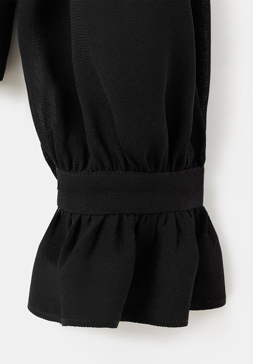 MANGO - Blouse bologna - black