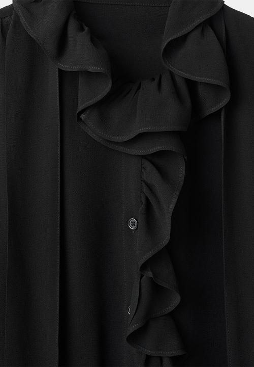 MANGO - Blouse bologna - black