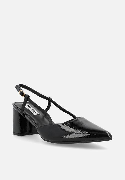 Madison® - Nanny closed toe slingback - black
