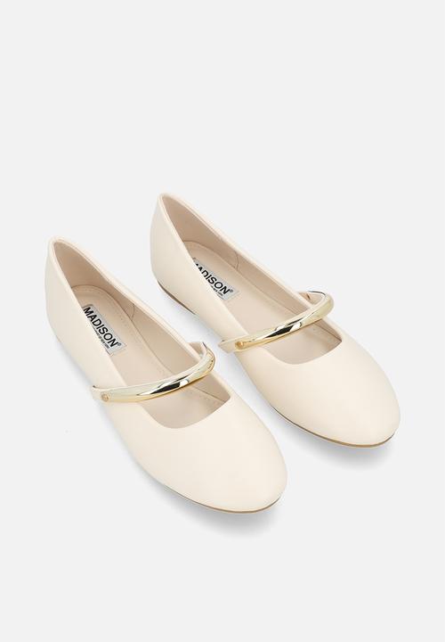 Madison® - Neo mary jane pump - off white