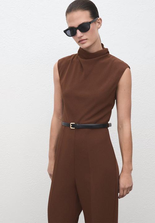 MANGO - Jumpsuit gabriela - rust/copper