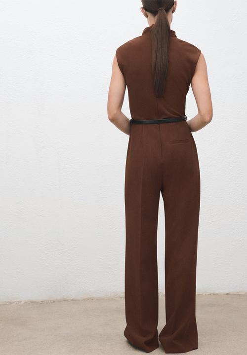 MANGO - Jumpsuit gabriela - rust/copper