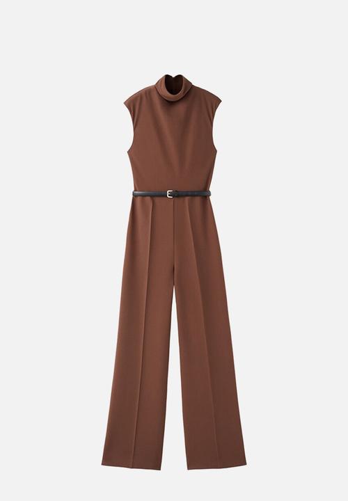 MANGO - Jumpsuit gabriela - rust/copper