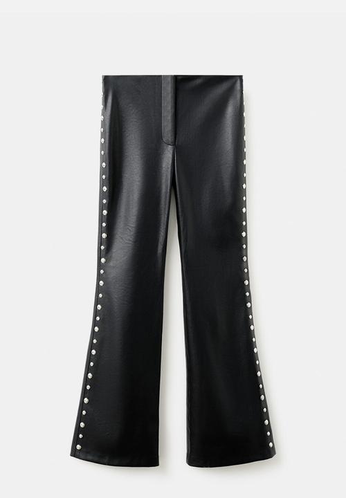 MANGO - Trousers ares - black