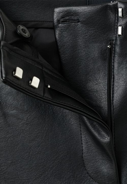 MANGO - Trousers ares - black