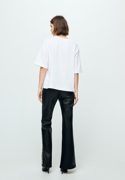 MANGO - Trousers ares - black