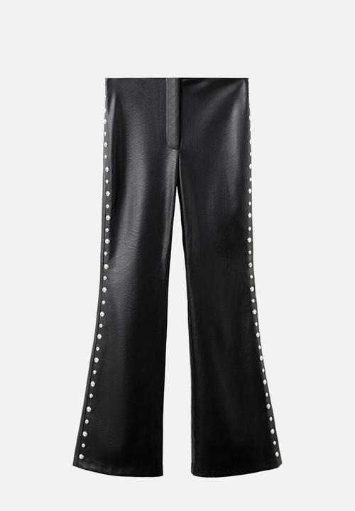 MANGO - Trousers ares - black