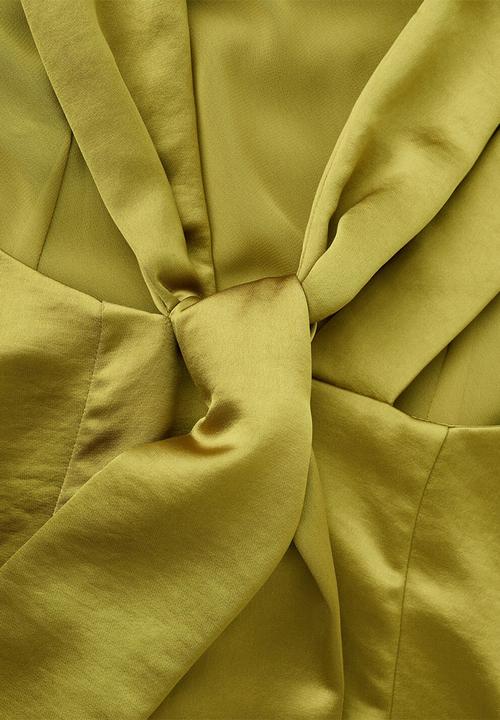MANGO - Dress ilium - bright yellow