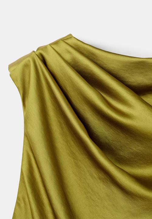 MANGO - Dress ilium - bright yellow