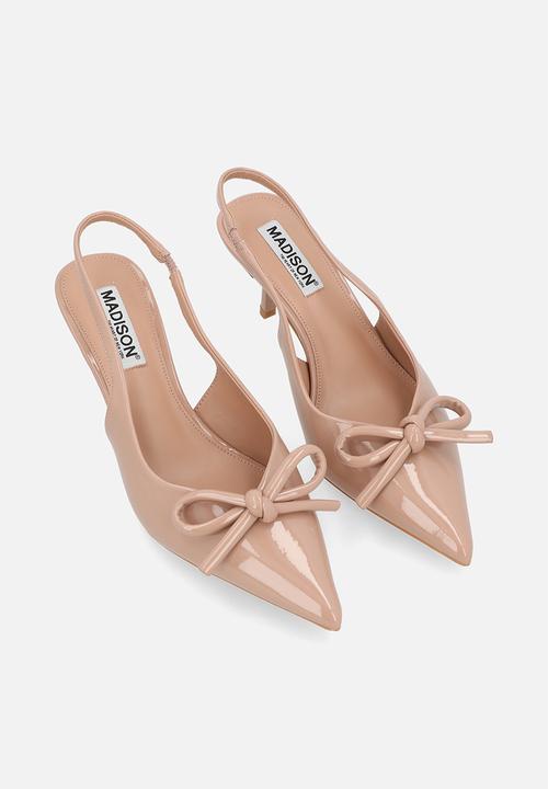 Madison® - Natasha closed toe slingback - nude