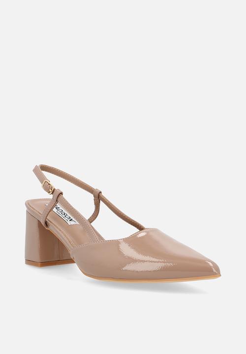 Madison® - Nanny closed toe slingback - nude