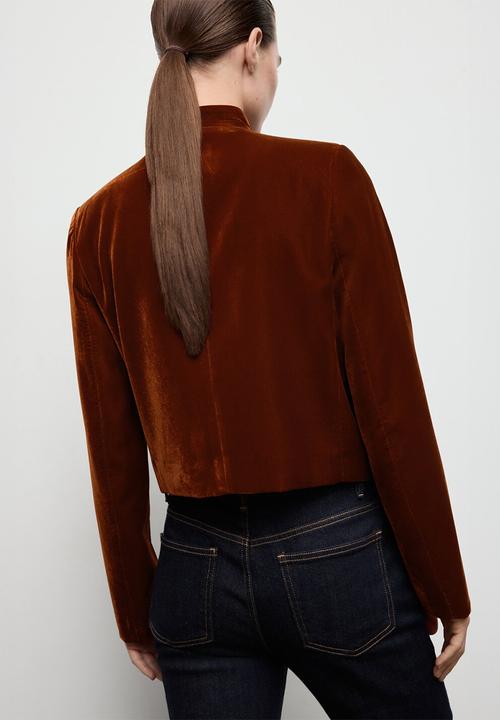 MANGO - Jacket claudi - medium orange