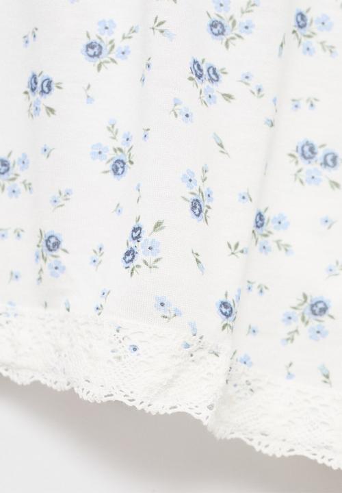 MANGO - Pyjama shorts ario- white