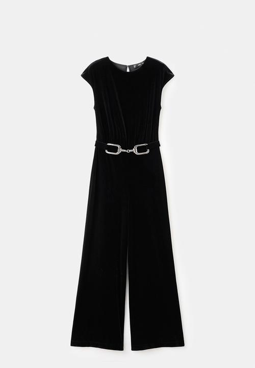 MANGO - Jumpsuit xvito - black