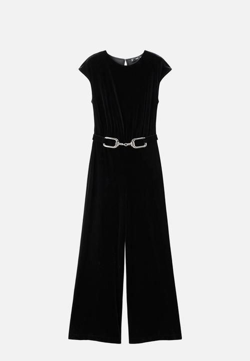 MANGO - Jumpsuit xvito - black