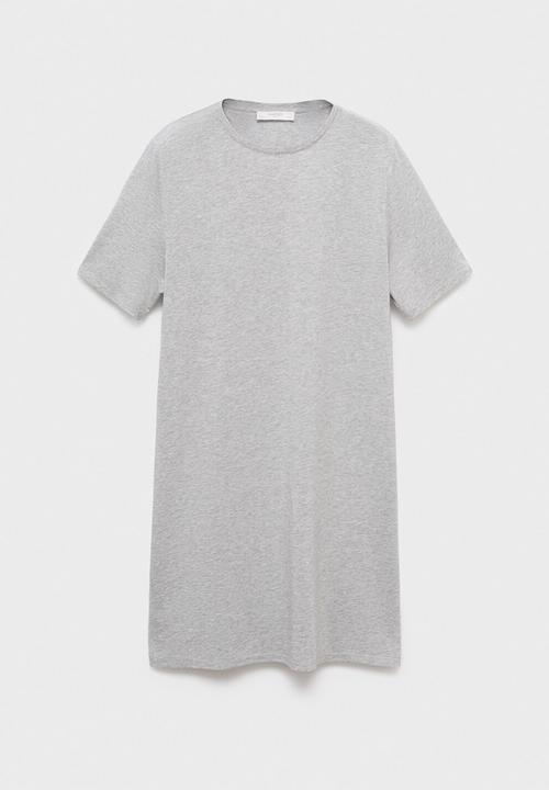 MANGO - Nightgown ramram- grey