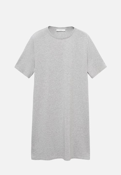 MANGO - Nightgown ramram- grey