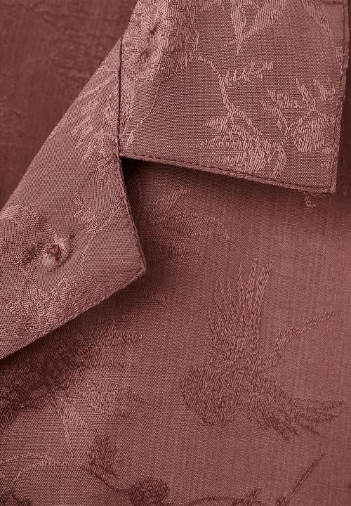 MANGO - Pyjama shirt quars- brown