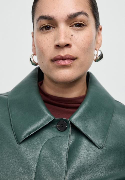 MANGO - Jacket sabina - green