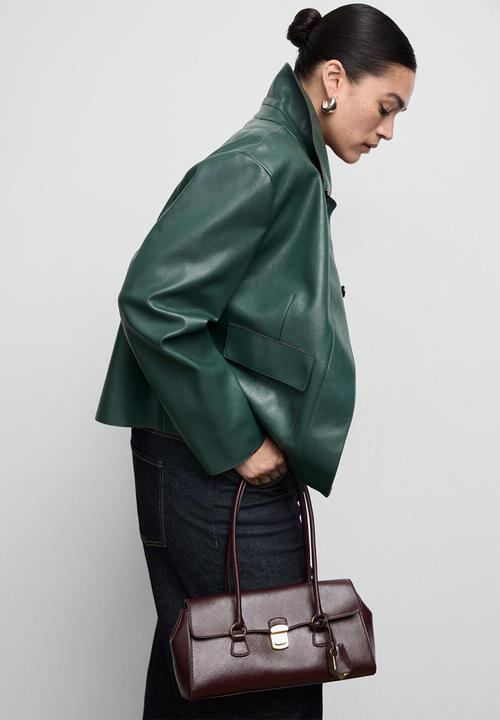 MANGO - Jacket sabina - green