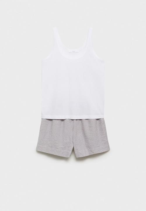 MANGO - Pyjama comboset- grey