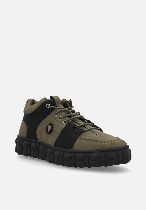 MAZERATA - PIGALE 2 Faux Nubuck - Olive