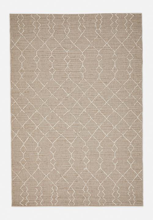 Lano Geo Outdoor/Indoor Rug Natural