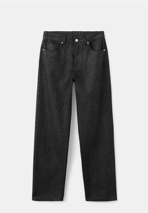 MANGO - Jeans carrie - black