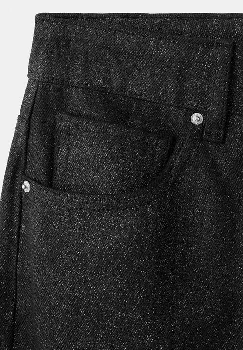 MANGO - Jeans carrie - black