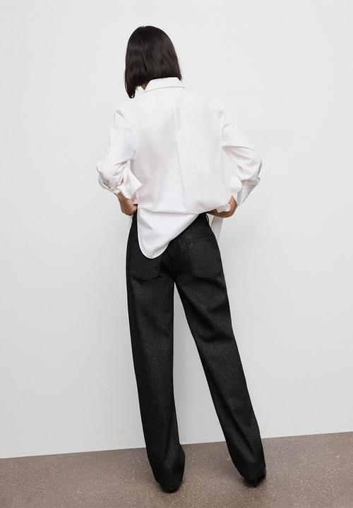 MANGO - Jeans carrie - black