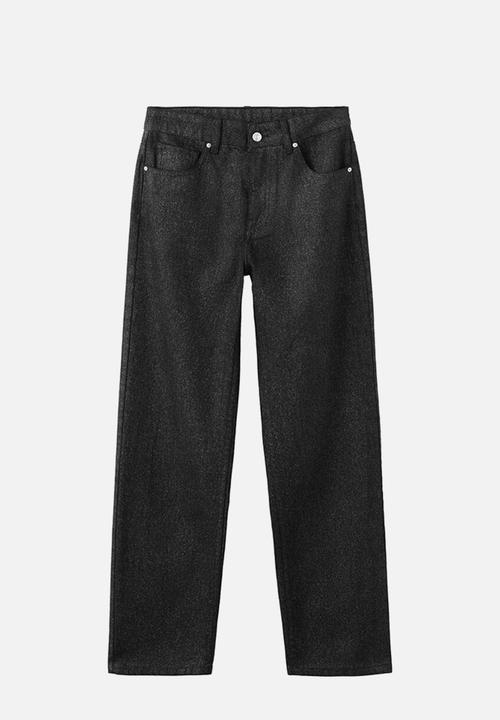 MANGO - Jeans carrie - black