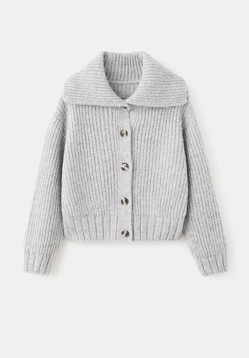 MANGO - Cardigan esti - gray