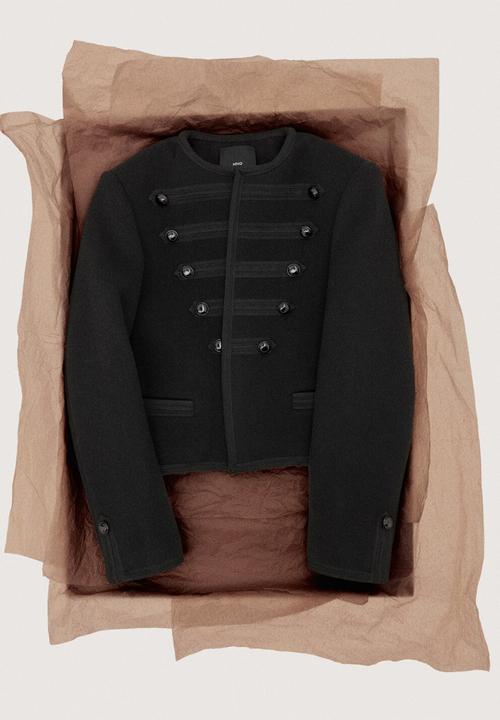 MANGO - Jacket christy - black