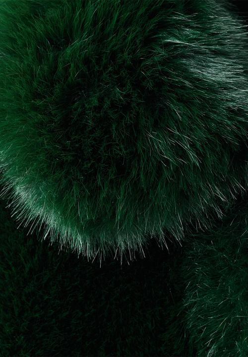 MANGO - Jacket bola - green