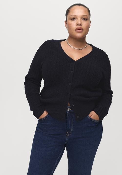 MANGO - Jeans sienna - open blue