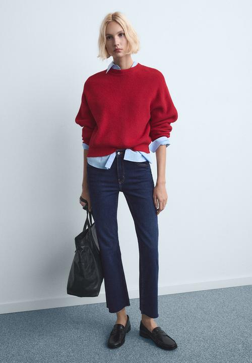 MANGO - Jeans sienna - open blue