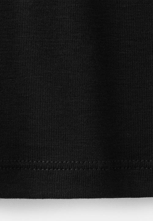 MANGO - T-shirt secondca - black