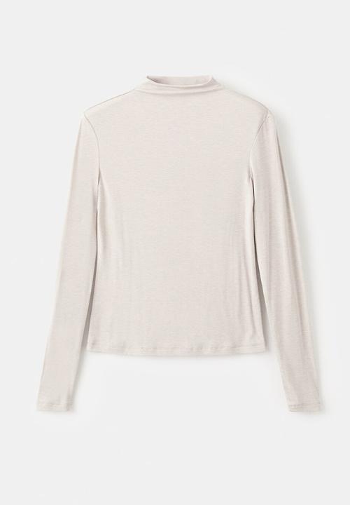 MANGO - T-shirt secondpe - light/pastel brown