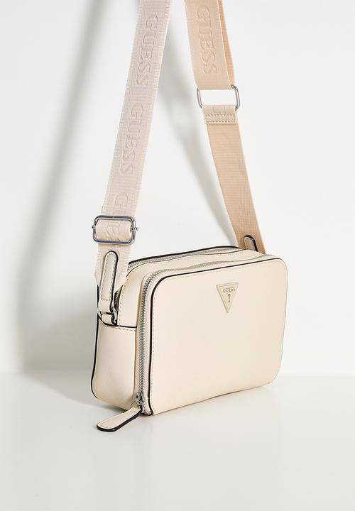 GUESS - Viviette mini zip crossbody bag - beige