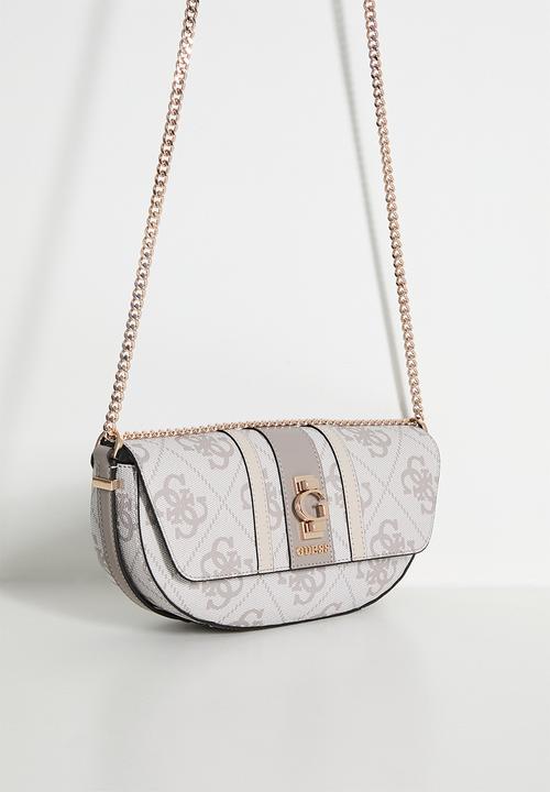 GUESS - Erenia convertible crossbody bag-beige