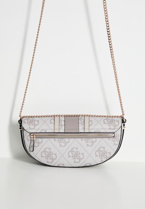GUESS - Erenia convertible crossbody bag-beige