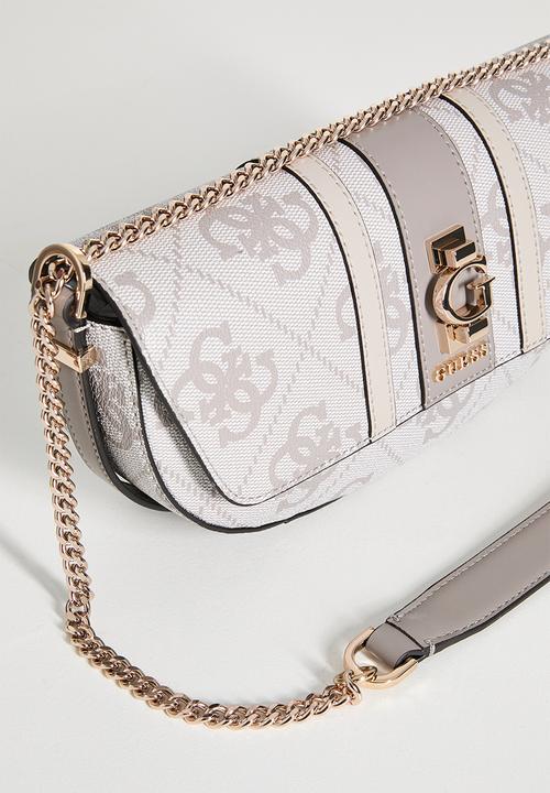 GUESS - Erenia convertible crossbody bag-beige