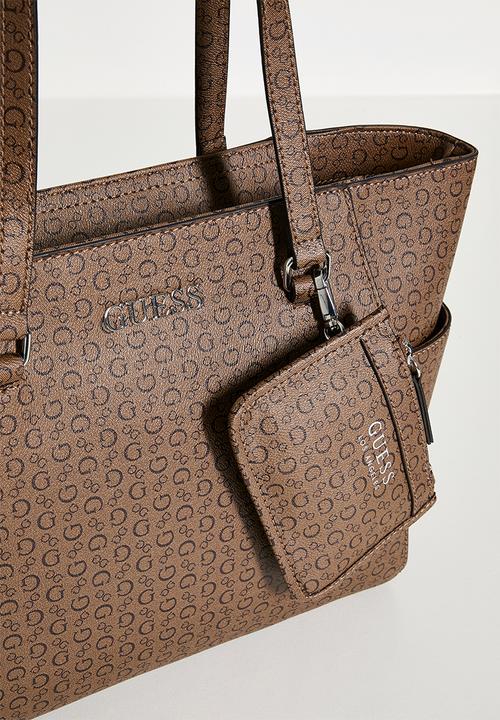 GUESS - Granby tote bag- cocoa