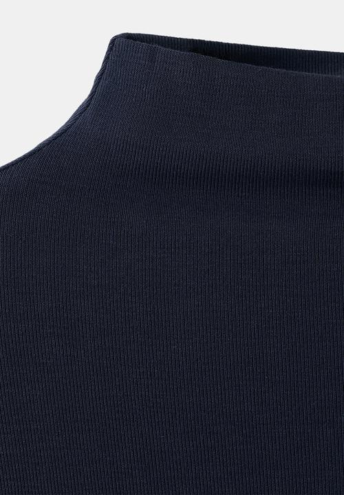 MANGO - T-shirt secondpe - navy