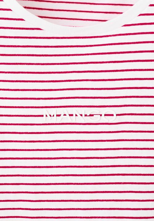MANGO - T-shirt mangora-w - bright red