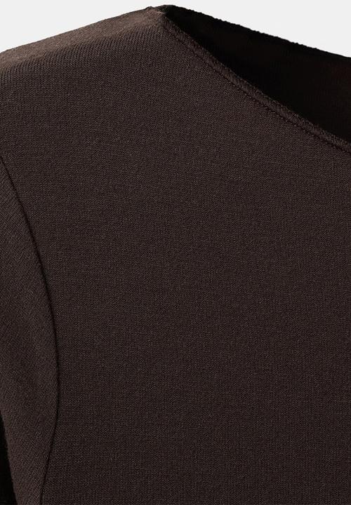 MANGO - T-shirt ani - brown