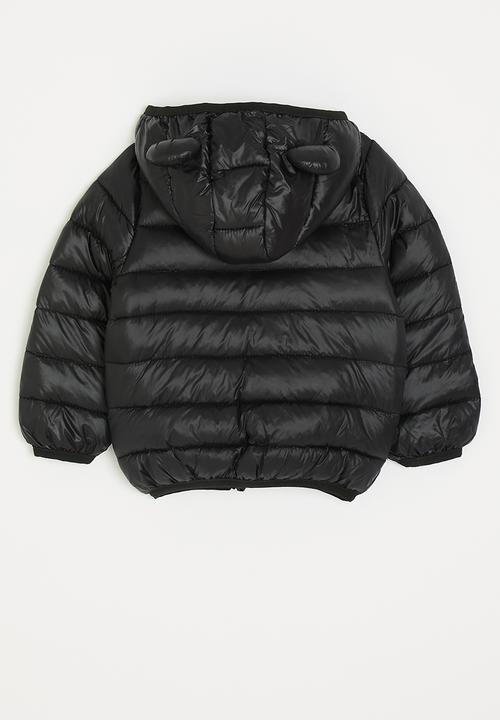 Pop Candy - Puffer with bear ears - black