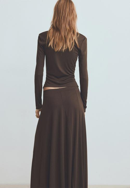 MANGO - T-shirt odette - brown