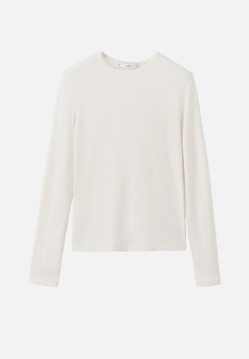 MANGO - T-shirt liloca - natural